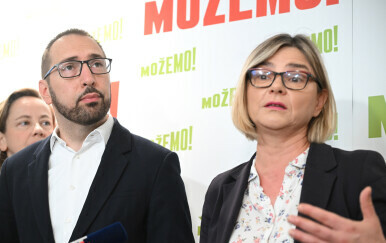 Tomislav Tomašević i Sandra Benčić