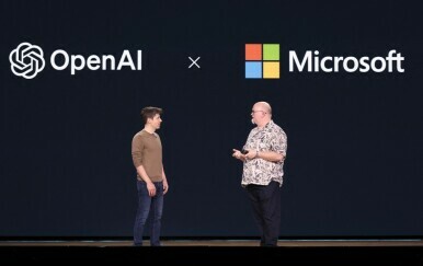OpenAI CEO Sam Altman i Microsoftov Chief Technology Officer Kevin Scott