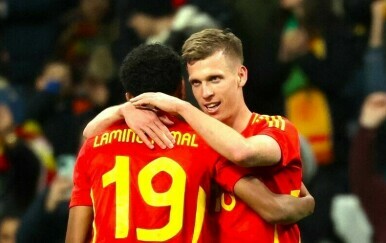 Lamine Yamal i Dani Olmo