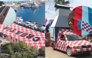 Scene navijanja i podrške iz Hrvatske