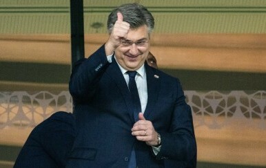 Andrej Plenković u svečanoj loži