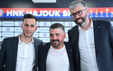 Nikola Kalinić, Gennaro Gattuso i Ivan Bilić