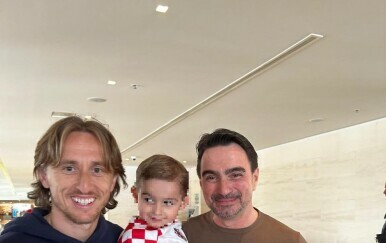Joško Čagalj Jole i Luka Modrić