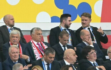 Viktor Orban na utakmici Mađarske i Škotske