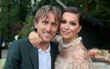 Luka Modrić i Nina Badrić