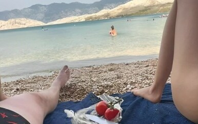 Užina na plaži