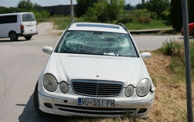 Vozač probio rampu na naplatnoj postaji