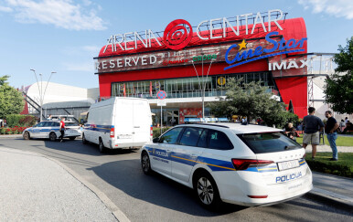 Evakuiran Arena Centar u Zagrebu - 4