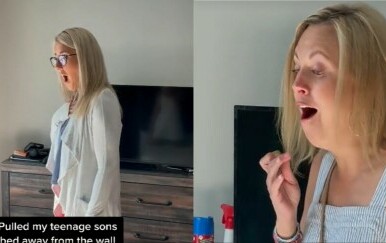 Šokirana majka pri inspekciji sobe svog sina
