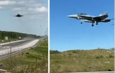 NATO-ovi borbeni avioni slijetali na autoceste u dvije europske zemlje