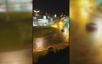 Snimka utrka i obijesne vožnje na zagrebačkom Laništu