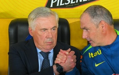 Carlo Ancelotti na klupi Brazila