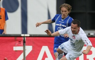 Luka Modrić i Nikola Šafarić