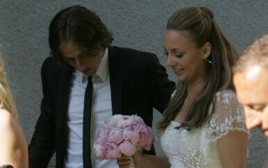 Kako je izgledalo vjenčanje Luke i Vanje Modrić