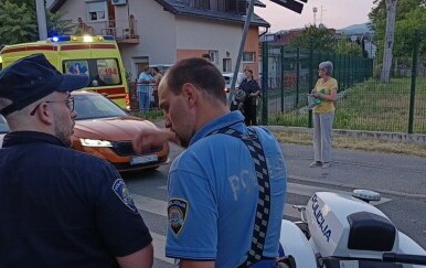 U prometnoj nesreći na zapadu Zagreba ozlijeđena je djevojčica