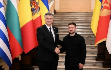 Andrej Plenković i Volodimir Zelenski