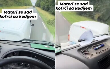 Sumanuti obračun između kamiona i kombija izazvao još luđe komentare: "Dobio što je tražio…"