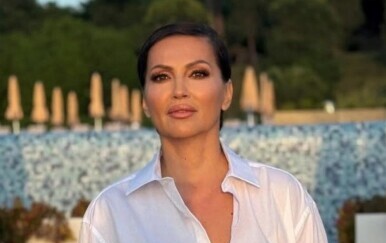 Nina Badrić na odmoru je u Istri