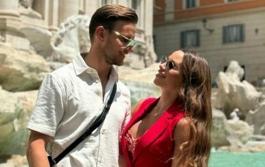 Ivan Rakitić i Raquel Mauri uživaju u Splitu