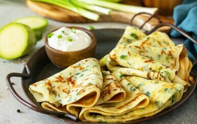 Recept za palačinke s tikvicama
