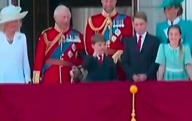 Princ Louis ukrao pažnju mahanjem na Trooping the Colour