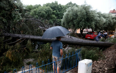 FOTOGALERIJA Snažno nevrijeme pogodilo Istru