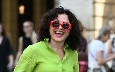 Zagrebačka špica: Zelena boja i efektni detalji u street style izdanju
