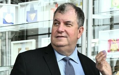 Jakov Kitarović snimljen u Zadru na odbojkaškom turniru