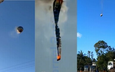U Brazilu se zapalio balon na vrući zrak: Poginulo najmanje osmero ljudi