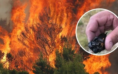 Pronađen je navodni snop šibica s kojima su paljeni požari koji su ovih dana pogodili jug Dalmacije