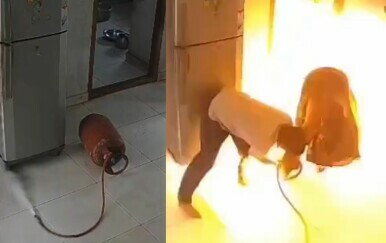 Jeziva snimka zabilježila trenutak eksplozije plina u kući, vlasnici mogu biti sretni što su preživjeli