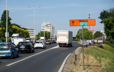 Zatvoren dio petlje u Zagrebu