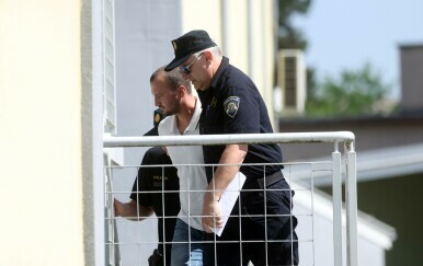 Andrej B. na ispitivanju u Županijskom državnom odvjetništvu