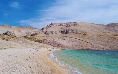 Plaža Ručica, Pag