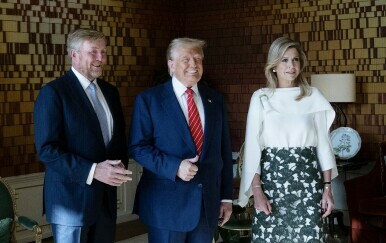 VIDEO Nizozemska kraljica hit na društvenim mrežama: Je li namjerno ismijavala Trumpa?