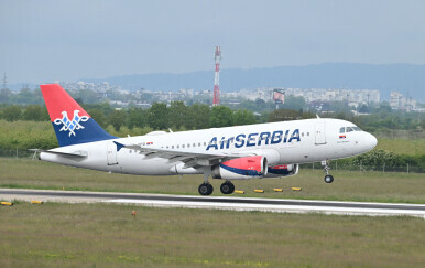 Zrakoplov Air Srbije, ilustracija