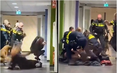 Širi se brutalna snimka: Policija bacila trudnicu na pod, vuku je dok je na podu