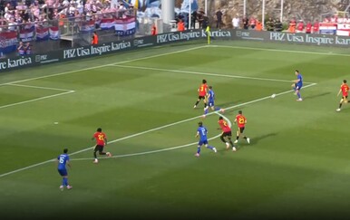 VIDEO Modrić vanjskom "telepatski" proigrao Musu za najbolju priliku Vatrenih