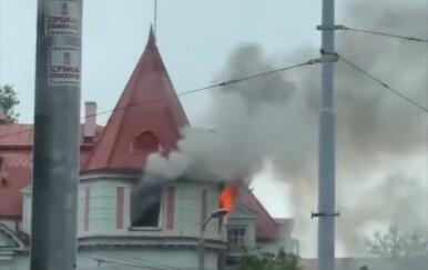 VIDEO Drama u Beogradu: Izbio požar u veleposlanstvu Pakistana