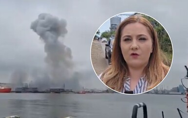 Reporterka TVR snimila trenutak eksplozije pomorskog drona u Rumunjskoj