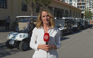 Reporterka Dnevnika Nove TV iz Tivta