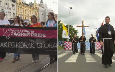 Pride i Antunovski hod u Zagrebu
