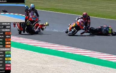Užasan pad na Moto3 u Mađarskoj: David Munoz pregažen pred ciljem
