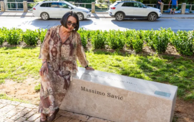 Rodni grad Massima Savića odao mu je počast na posebno simboličan način