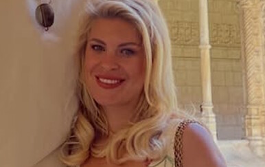 Katarina Baban i Domagoj Vuković na košarkaškoj utakmici