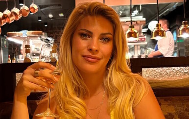 Katarina Baban i Domagoj Vuković na košarkaškoj utakmici