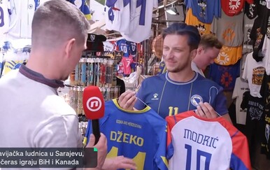 Dnevnik i Forjan usred ludila u Sarajevu: "Želimo polufinale protiv Hrvatske!"