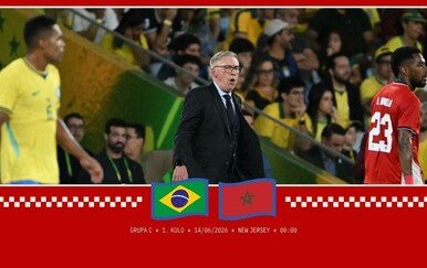 Prijenos utakmice SP-a Brazil - Maroko
