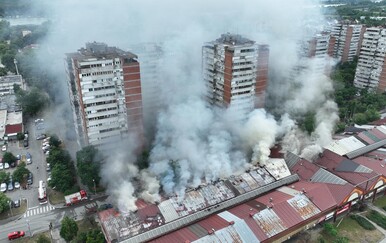 Požar zahvatio trgovački centar u Beogradu, izgorilo nekoliko desetaka lokala
