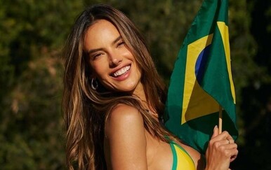 Brazilska zvijezda u nacionalnim bojama privukla svu pažnju